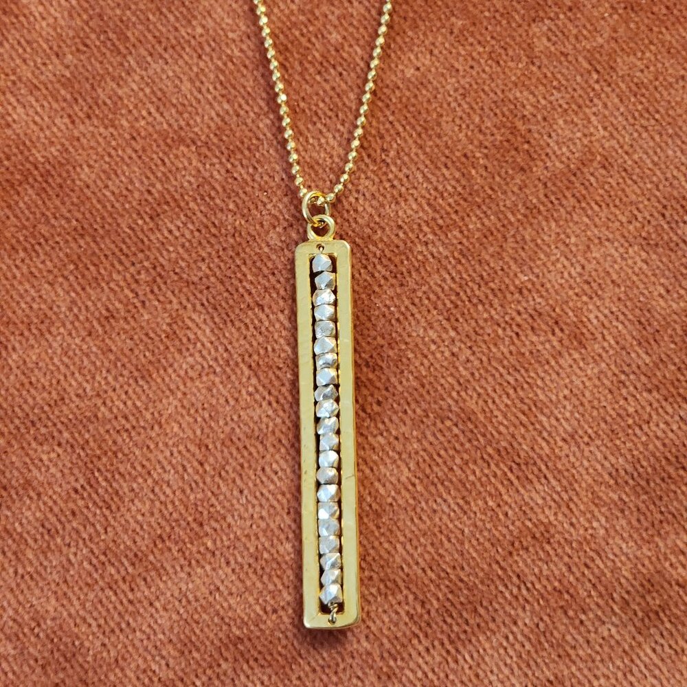 Chan Luu Silver Mix Sedona Pendant Necklace